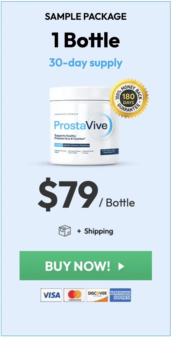 Prostavive One Bottle Package