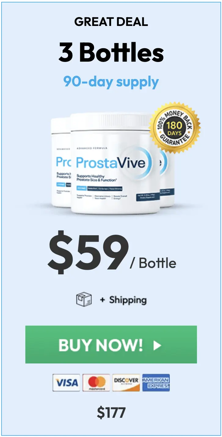 Prostavive Six Bottle Best Value Package
